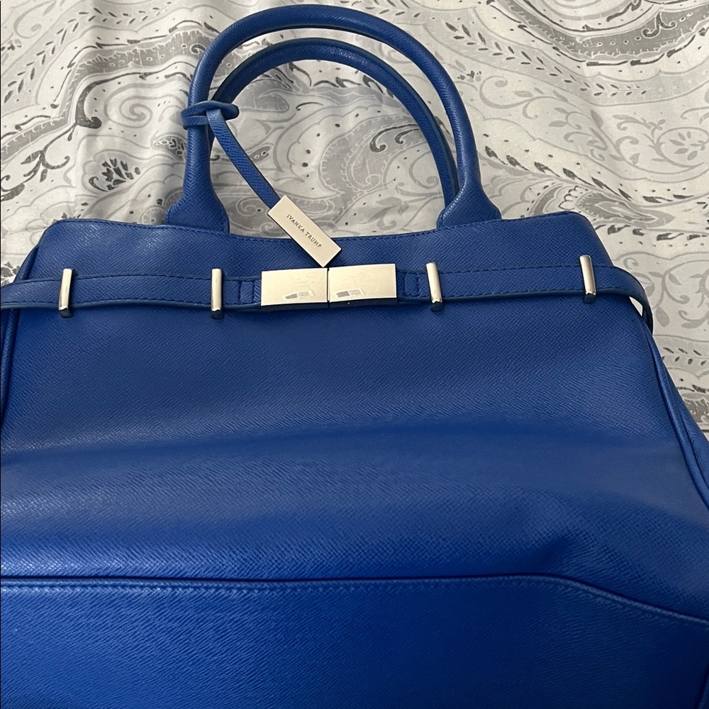 Ivanka Trump Royal Blue Satchel